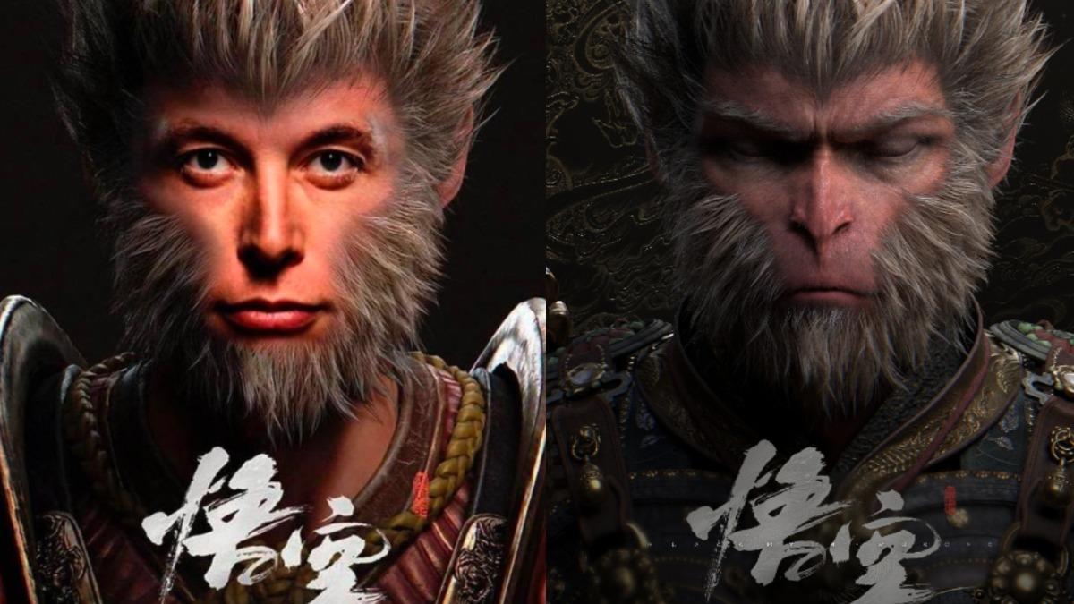 馬斯克也玩《黑悟空》？AI換臉成「天命人」自嘲：真眼熟