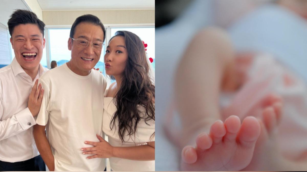 香港影帝梁家輝升格外公! 大女兒曬超萌「孫女小腳丫照」報喜