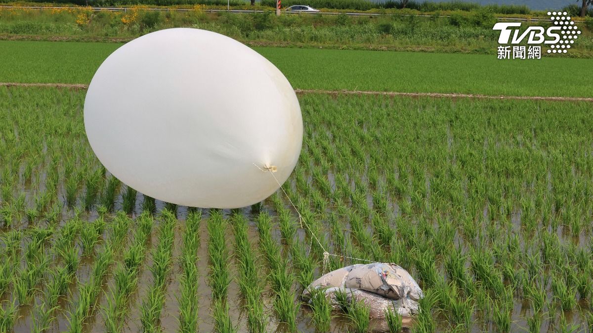 日首相訪南韓!北韓噁放「垃圾氣球」 連3天空飆破900個