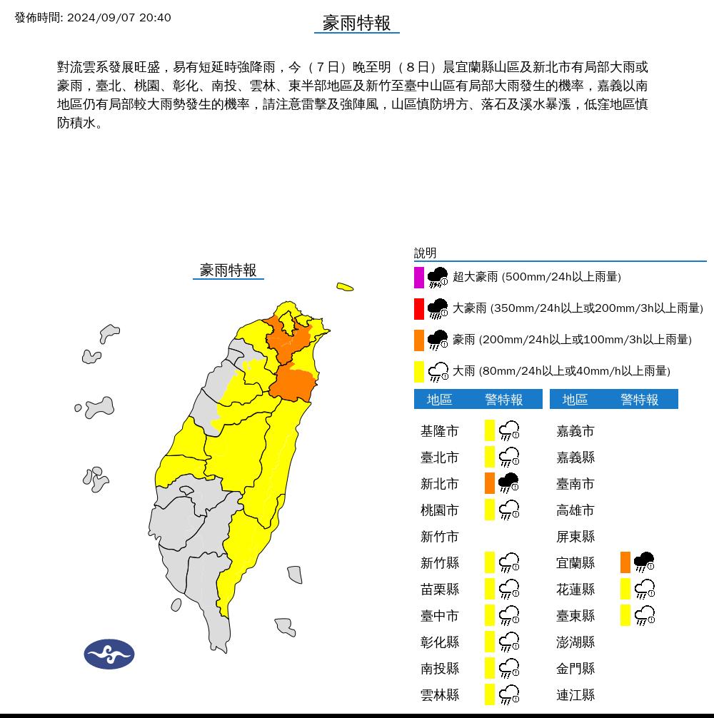 圖/中央氣象署