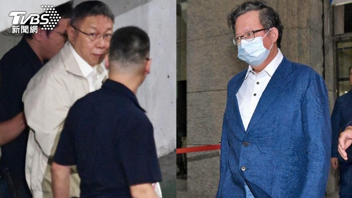 柯文哲、鄭文燦皆因涉及弊案遭到羈押禁見。(圖/TVBS資料照)
