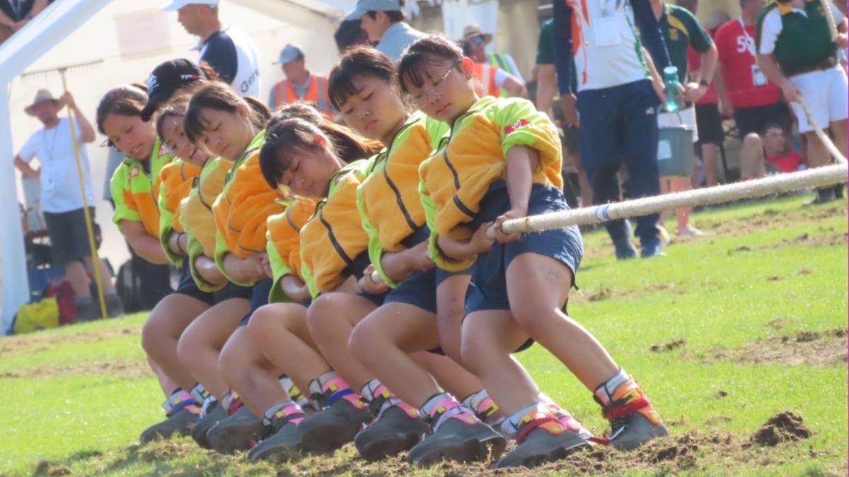 世界室外拔河錦標賽/台灣U23女子500公斤摘金 累積3金1銀