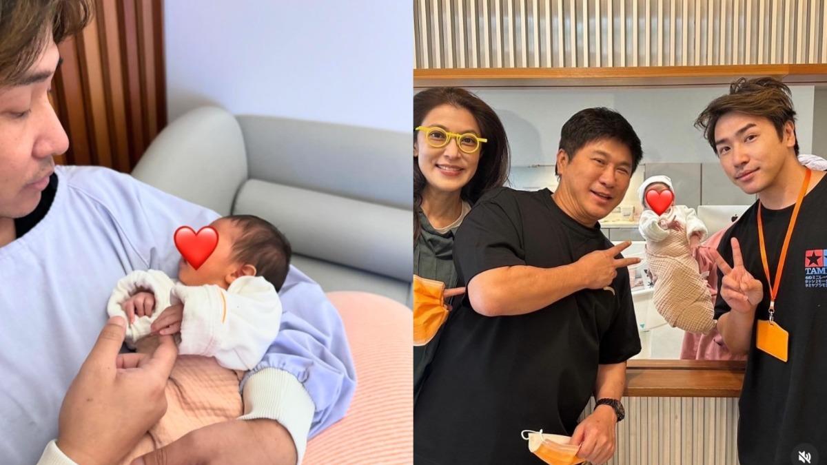 歐漢聲3度當爸!女兒誕生「高清照曝光」 收胡瓜大紅包:要搖屁股賺錢