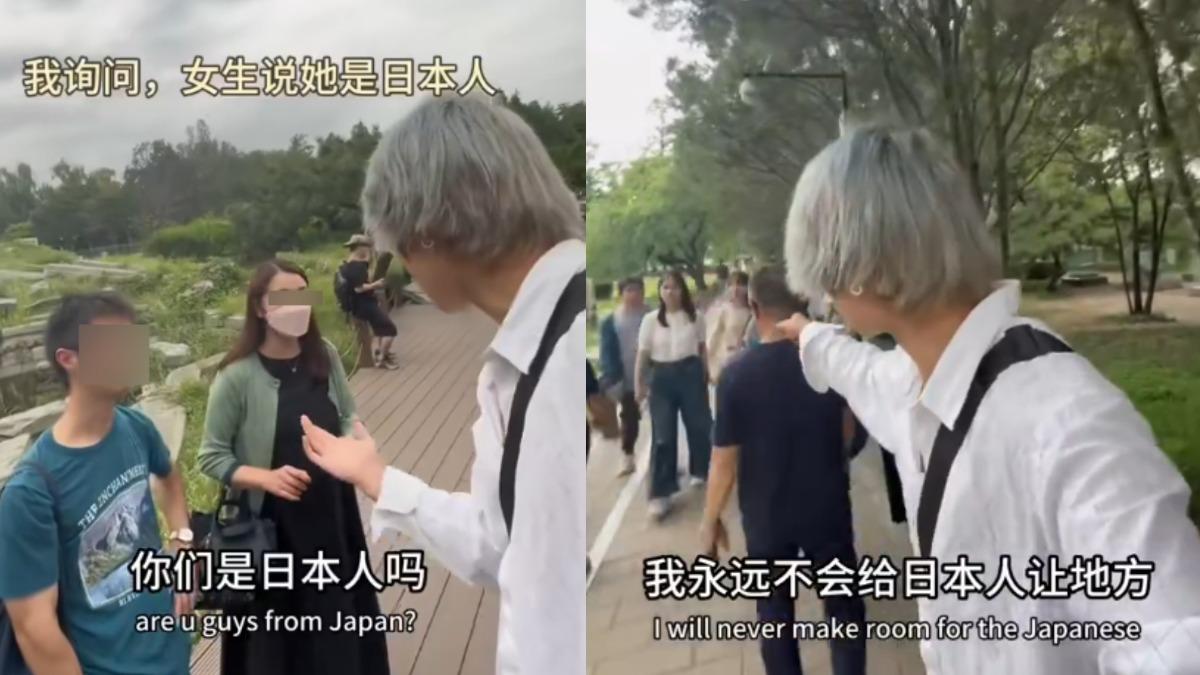 陸網紅圓明園阻日遊客拍照 網友不挺怒轟:低級愛國行為
