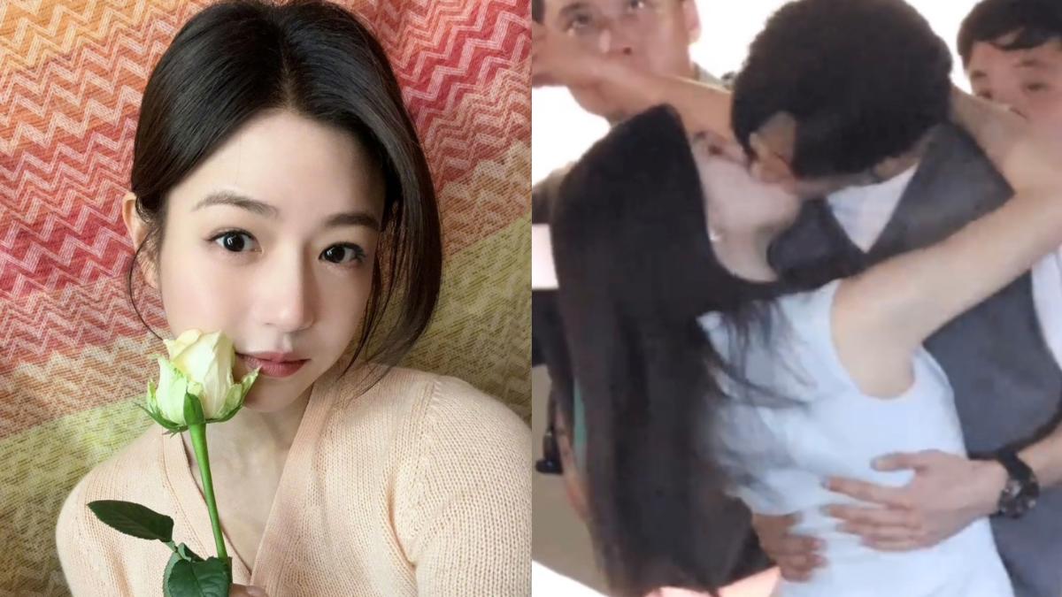 才爆陳曉分居逼離婚 陳妍希「激吻22歲小鮮肉」近況外流