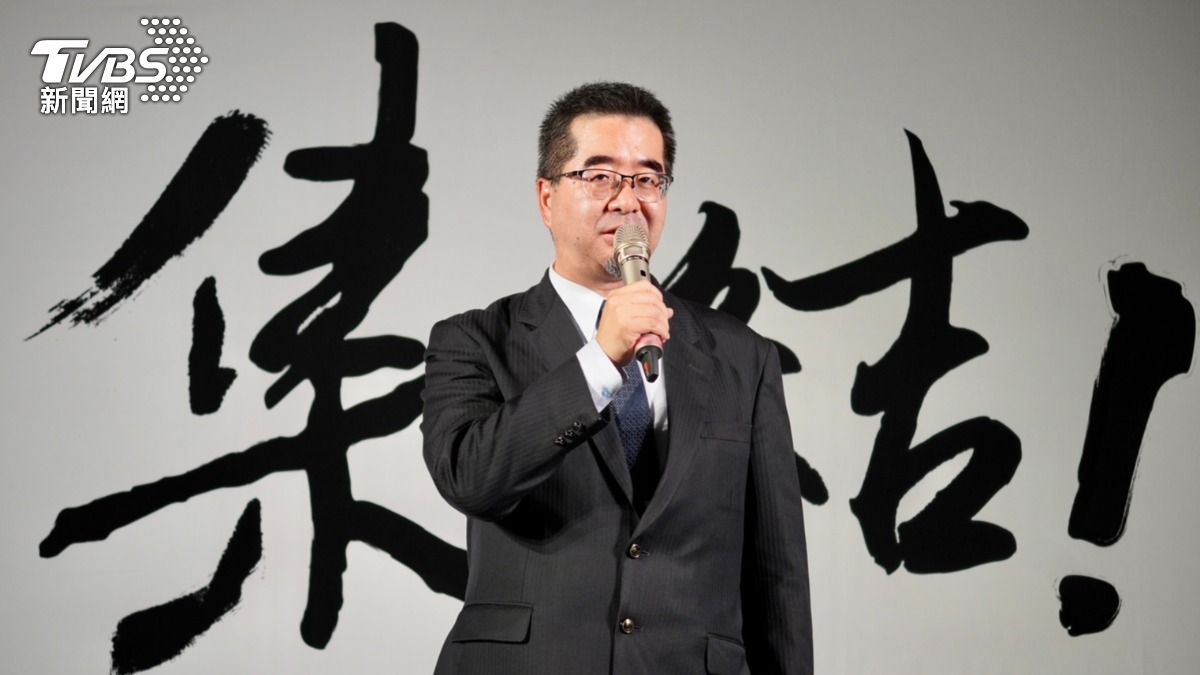 馬英九基金會執行長蕭旭岑。(圖/區國強攝)