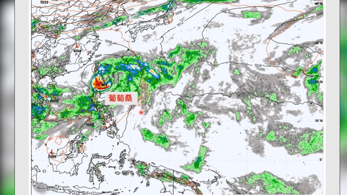 雙颱來襲?賈新興:11日「貝碧佳」、15日「葡萄桑」恐接力生成