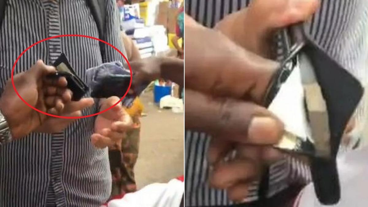 遊客被迦納小販逼買iPhone 手機外殼一掰開震驚全網