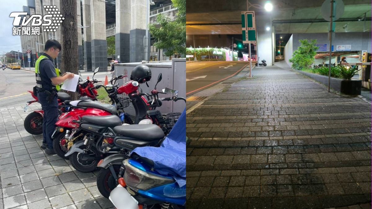 昔機車、電動二輪違停人行道!豐原車站掃光6200台 療癒畫面曝