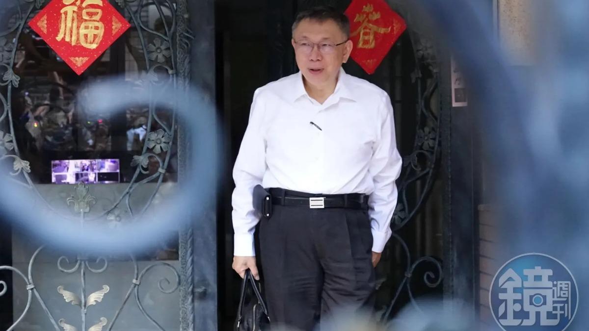 柯文哲行蹤遭破解!「小沈1500」不是時間 當天拜會這群人