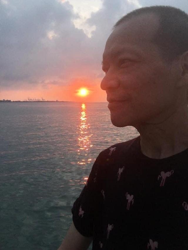 洪朝豐2度罹癌。（圖／翻攝自臉書洪朝豐）