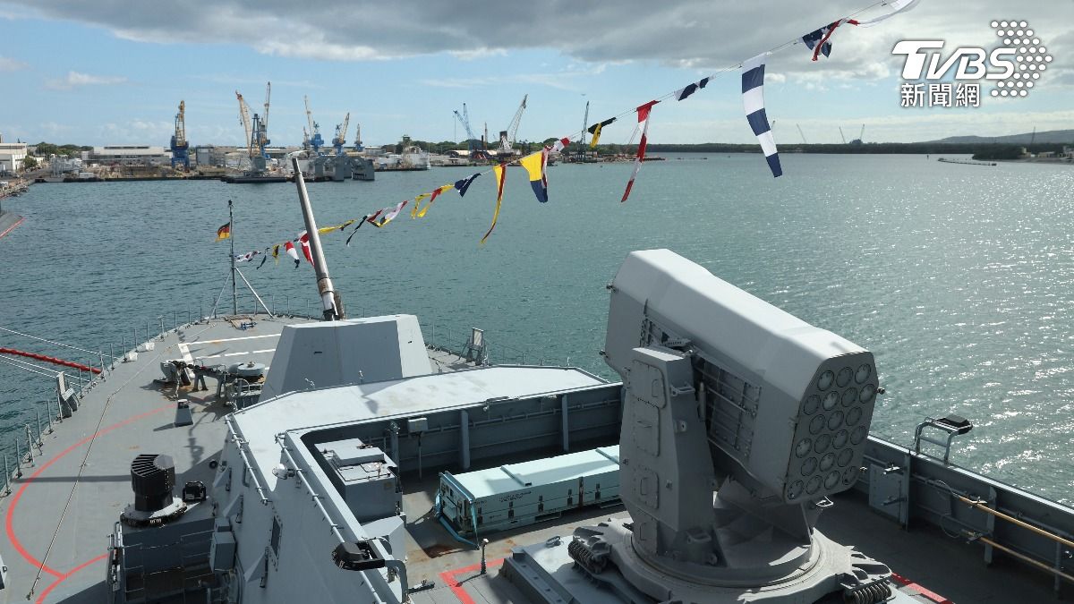 北京抗議沒用!德軍艦擬穿台海 德外委會主席:捍衛航行自由非挑釁