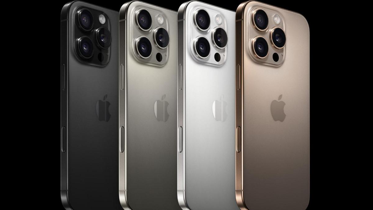 除了新功能外,iPhone 16 Pro系列更提供黑色鈦金屬、自然色鈦金屬、白色鈦金屬、沙漠色鈦金屬等4款顏色。(圖/翻攝自蘋果官網)