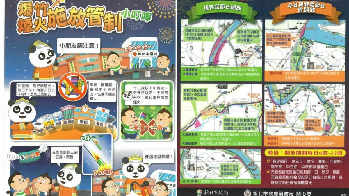 中秋節將至!新北規劃8處煙火施放專區 深夜10點後禁放