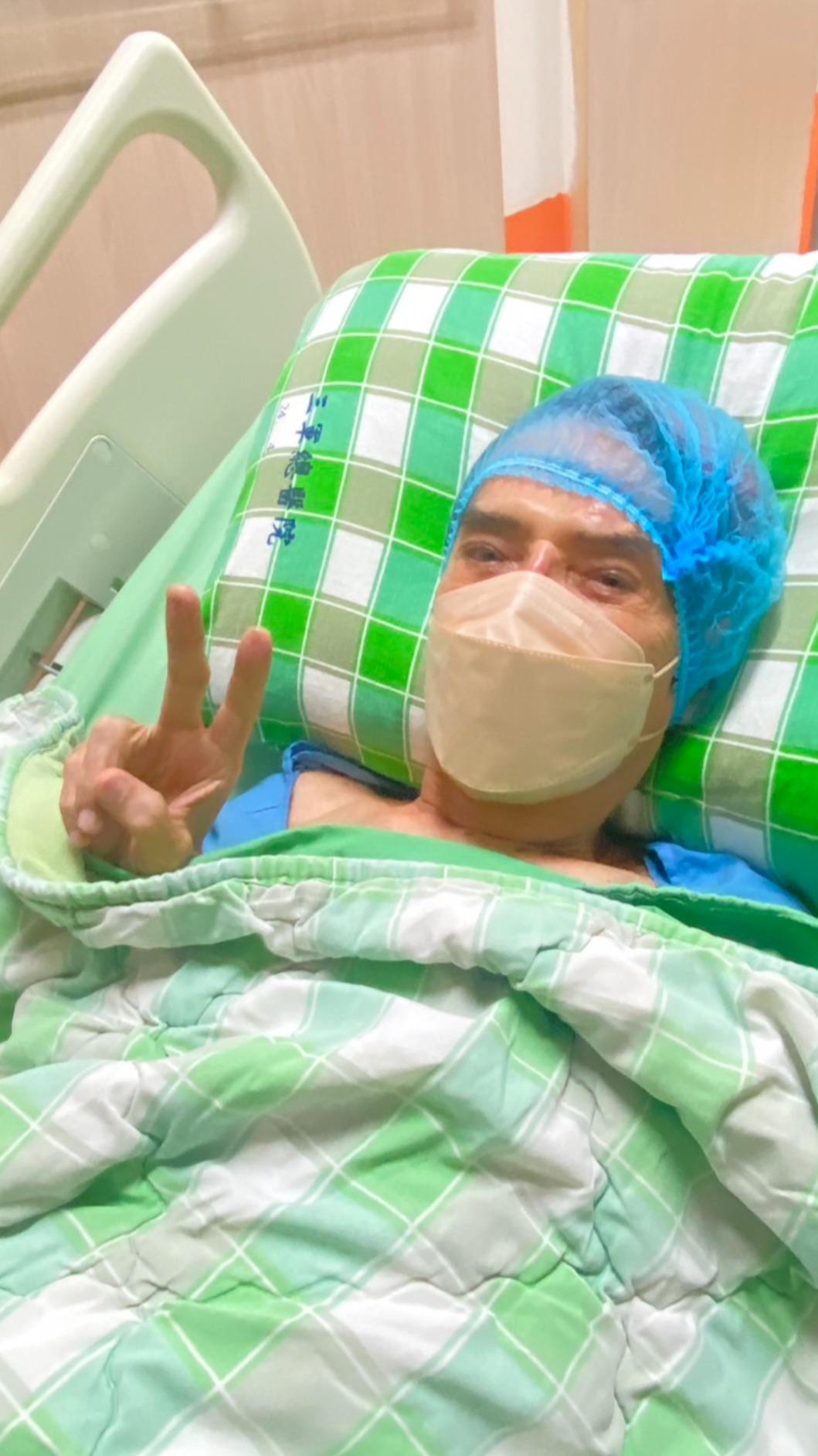 林沖不小心摔倒。(圖/經紀人提供)