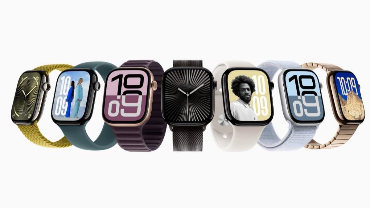 蘋果發表Apple Watch Series 10。(圖/翻攝自蘋果官網)