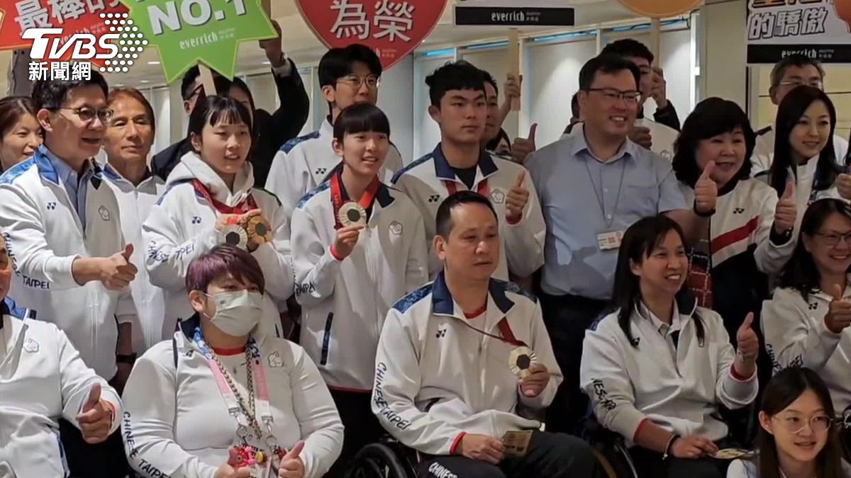 巴黎帕運台灣奪3銀2銅 選手獎金1370萬!締造史上最高紀錄