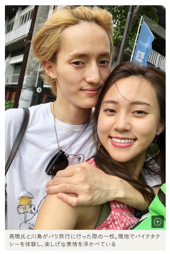 日本狗仔爆出川島如惠留(左)與高橋茉莉的親密照。(圖/翻攝自FRIDAY)