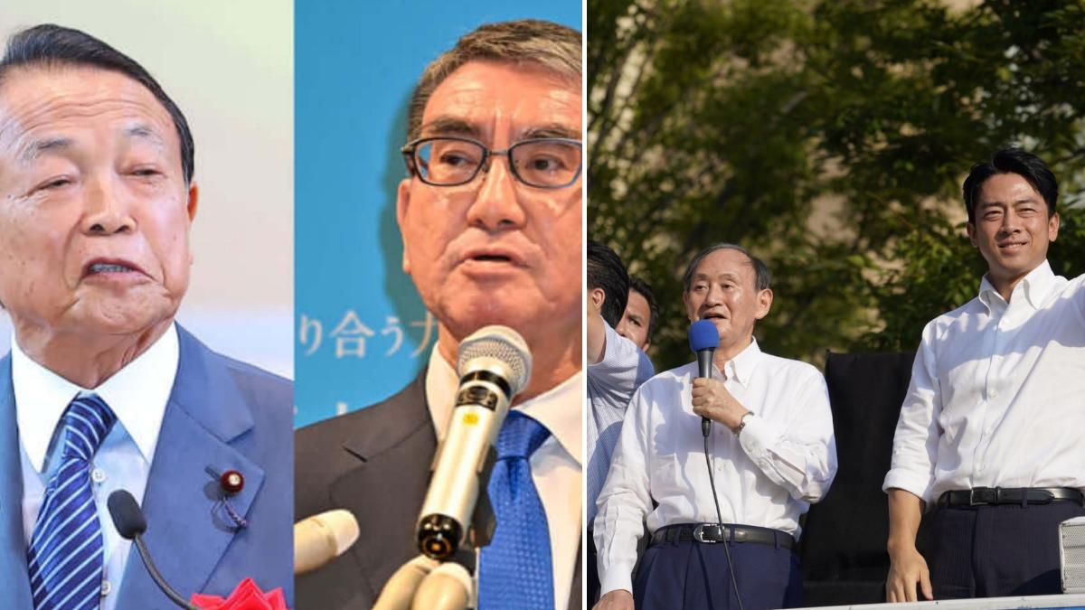 前日相菅義偉挺小泉進次郎選總裁 街頭助選動作慢半拍被說像拜登