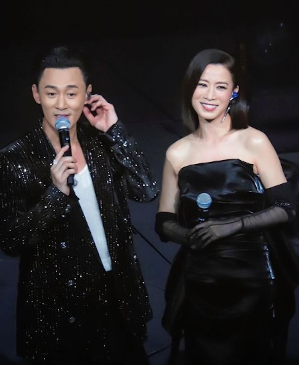 佘詩曼在社交平台上傳演唱會相關照片。(圖/翻攝自佘詩曼IG)