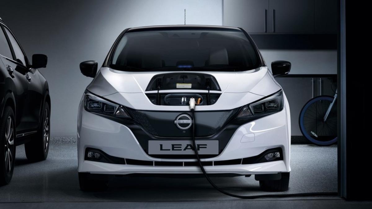 Nissan Leaf支援CHAdeMO快充技術。(圖/Nissan提供)