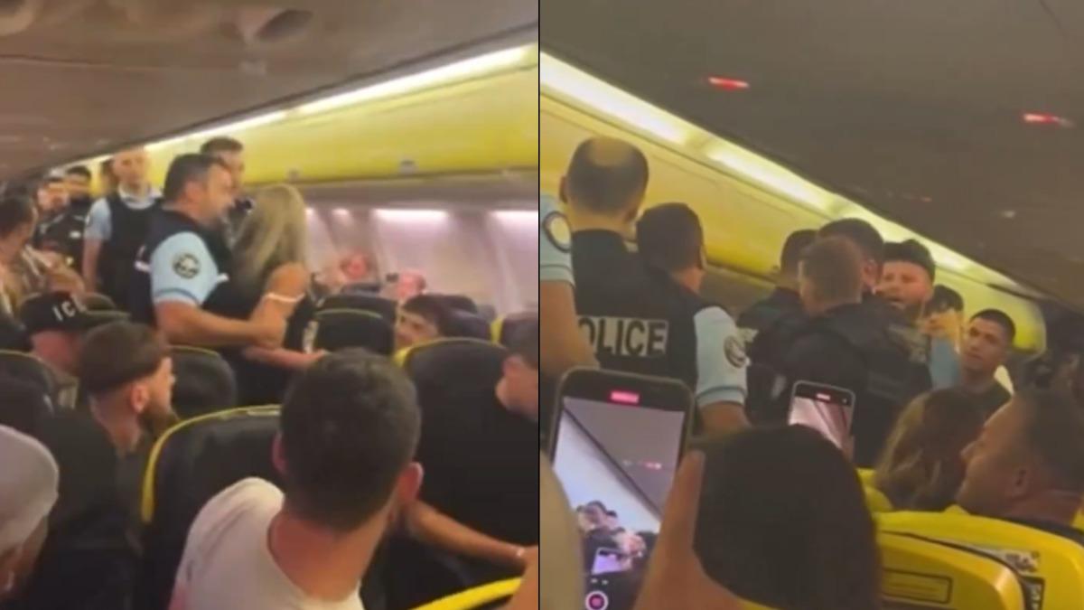 酒醉鬧事!瑞安航空乘客揍空服員還吐口水 班機急轉降