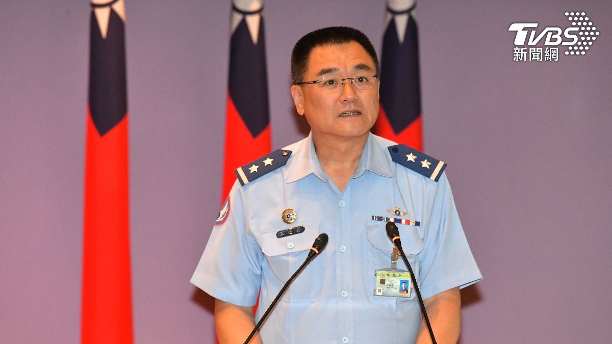 空軍參謀長王德揚中將。(圖/胡瑞麒攝)