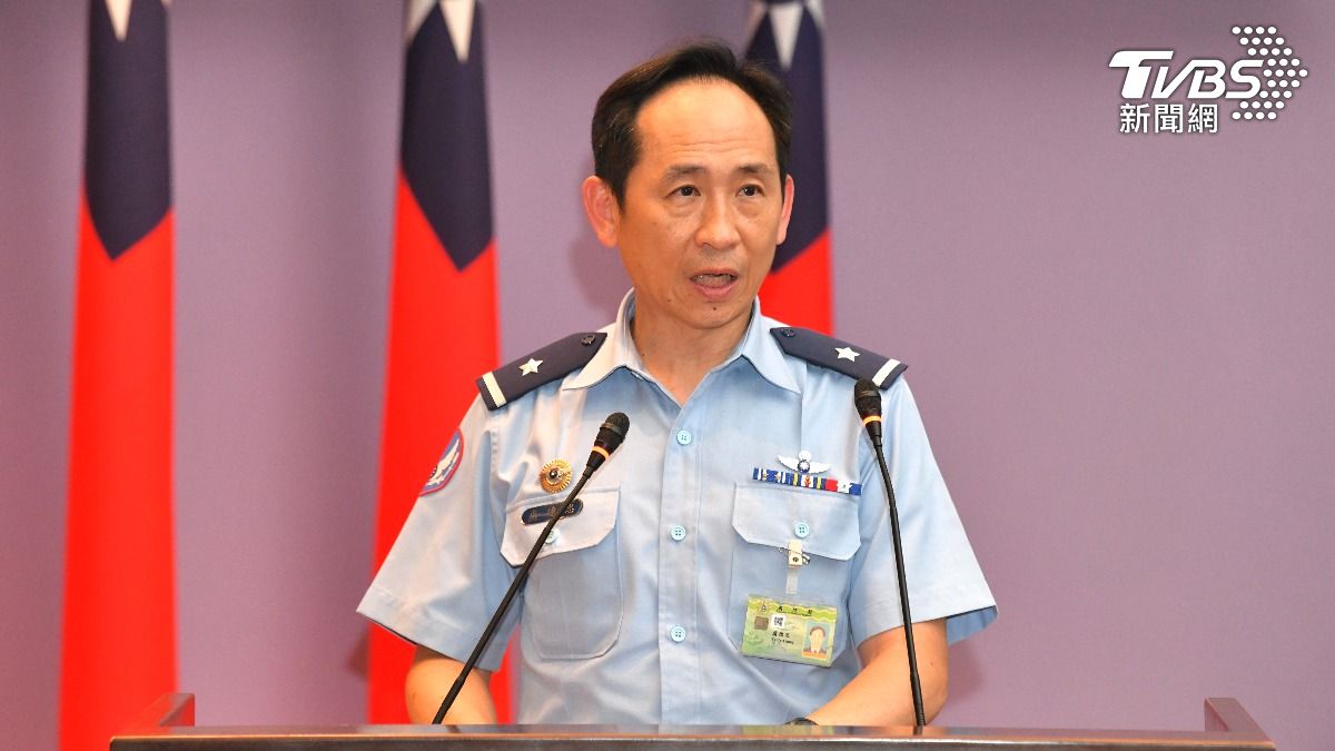 空軍督察長虞德忠少將。(圖/胡瑞麒攝)