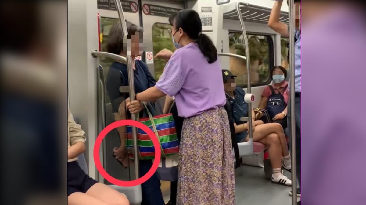 博愛座又爆衝突!7旬婦逼讓座大鬧車廂 不滿被拍怒搶手機