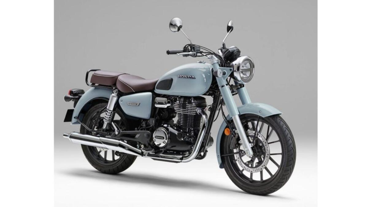 GB350　C帶來更強烈的復古造型設計，更新項目包含前叉罩、大燈罩，到獨立的座椅與水平式排氣尾管。（圖／Honda提供）