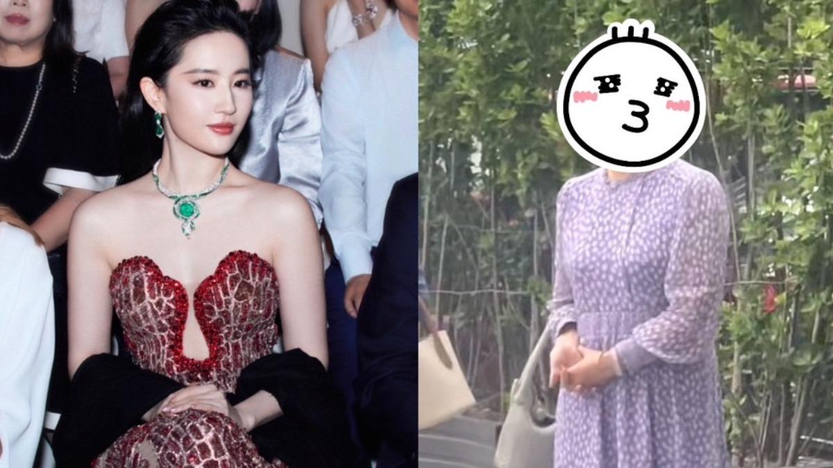 劉亦菲曾自嘲「家中最醜」!65歲親媽街頭被偶遇 一票讚:最美星媽