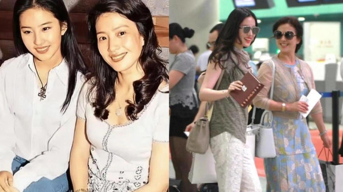 劉亦菲曾公開表示自己是家中最醜的一位。(圖/翻攝自微博)
