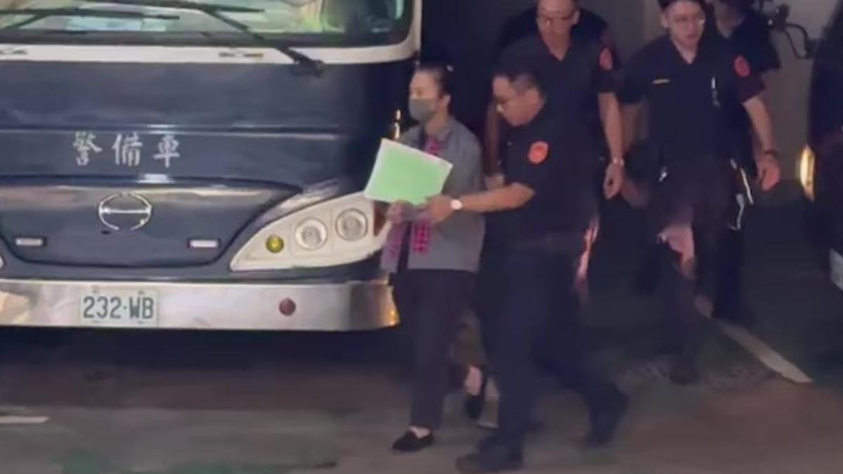 台北市議員應曉薇遭北檢二度提訊。(圖/翻攝畫面)