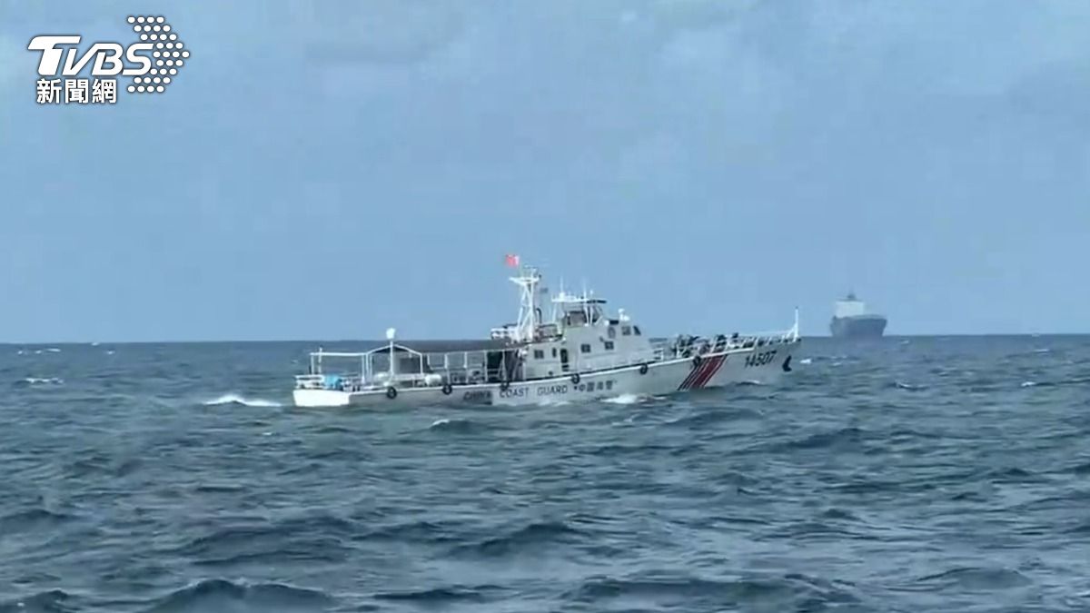 故意挑中秋節前夕!4艘中國海警船侵擾金門 海巡1對1驅離