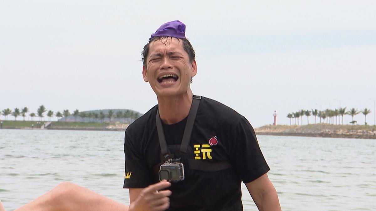 黃鐙輝表情痛苦。(圖/好看娛樂提供)