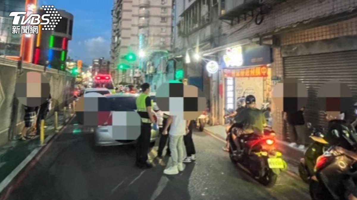 車禍現場外觀。(圖/TVBS)