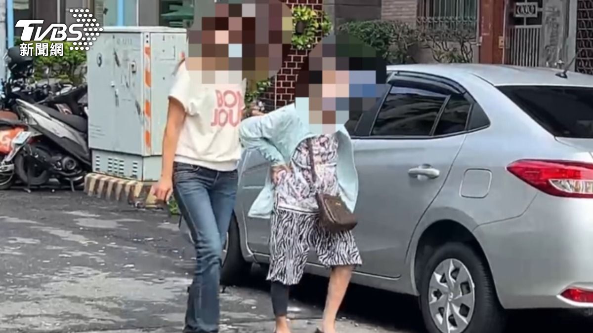 死者的母親疑似重聽沒發現兒子墜樓身亡。（圖／TVBS）