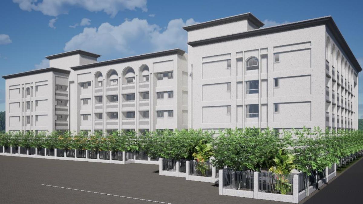 慈濟援建「0403花蓮地震」主商段大愛屋新建工程,圖為示意圖。(圖/慈濟基金會提供)