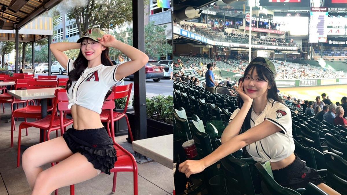 MLB/小龍女登響尾蛇主場!李多慧「應援4國聯盟」寫紀錄