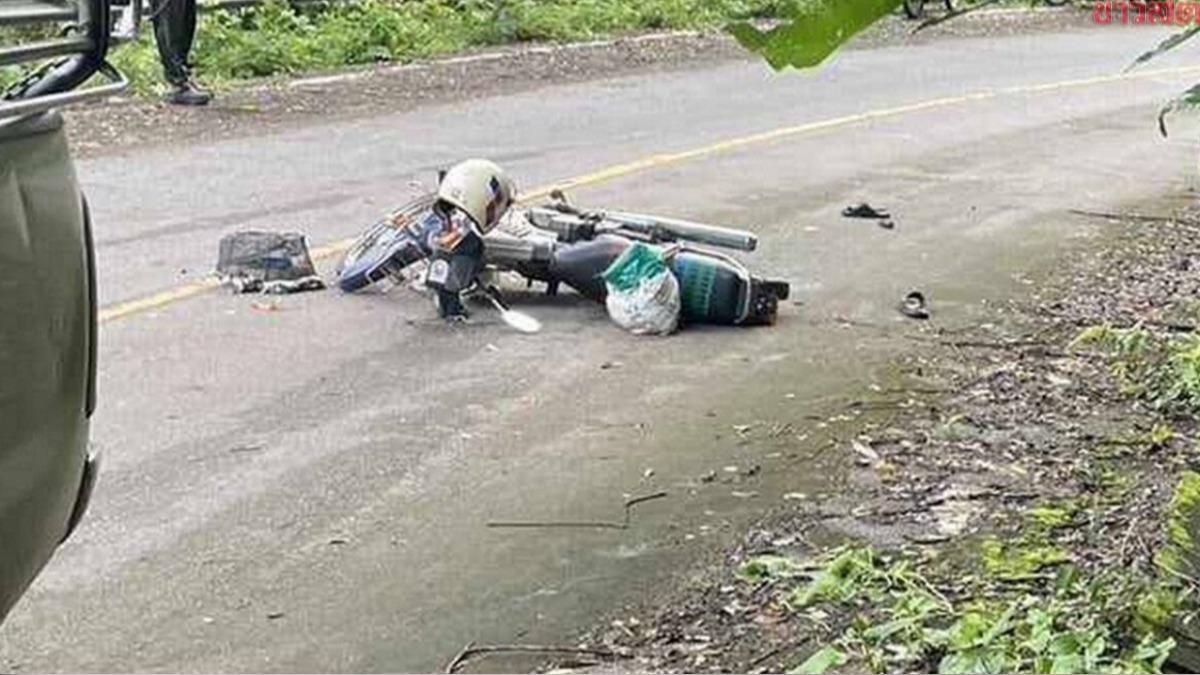 騎車上山轉彎撞大象!牠被激怒抓狂踩踏 泰老翁腹內爆血不治