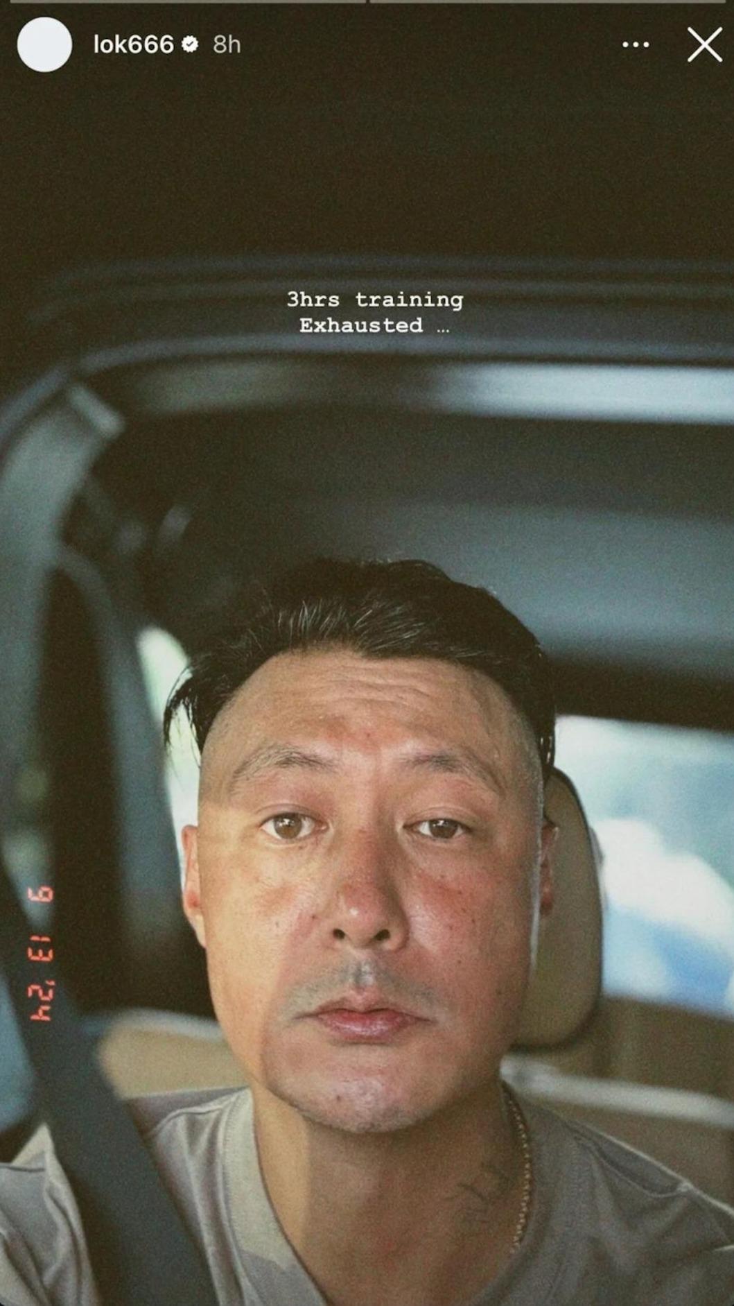 余文樂被指出斷崖式衰老。(圖/翻攝自余文樂IG)