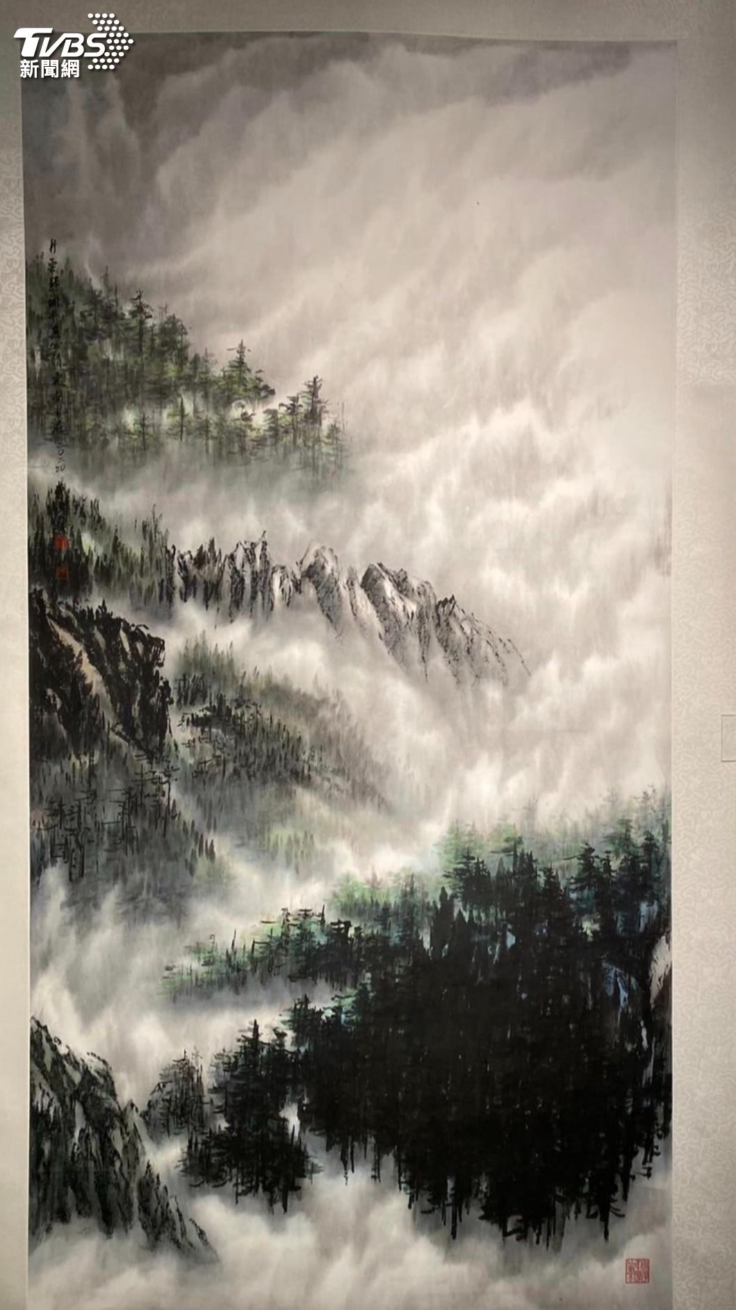 冬景「隨處安自在」。(畫面提供曹文娟)