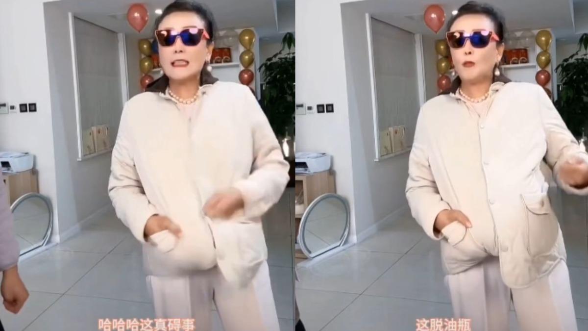 張蘭直播又發癲!扮孕婦「猛捶孕肚」喊礙事 疑諷大S流產惹陸網炸鍋
