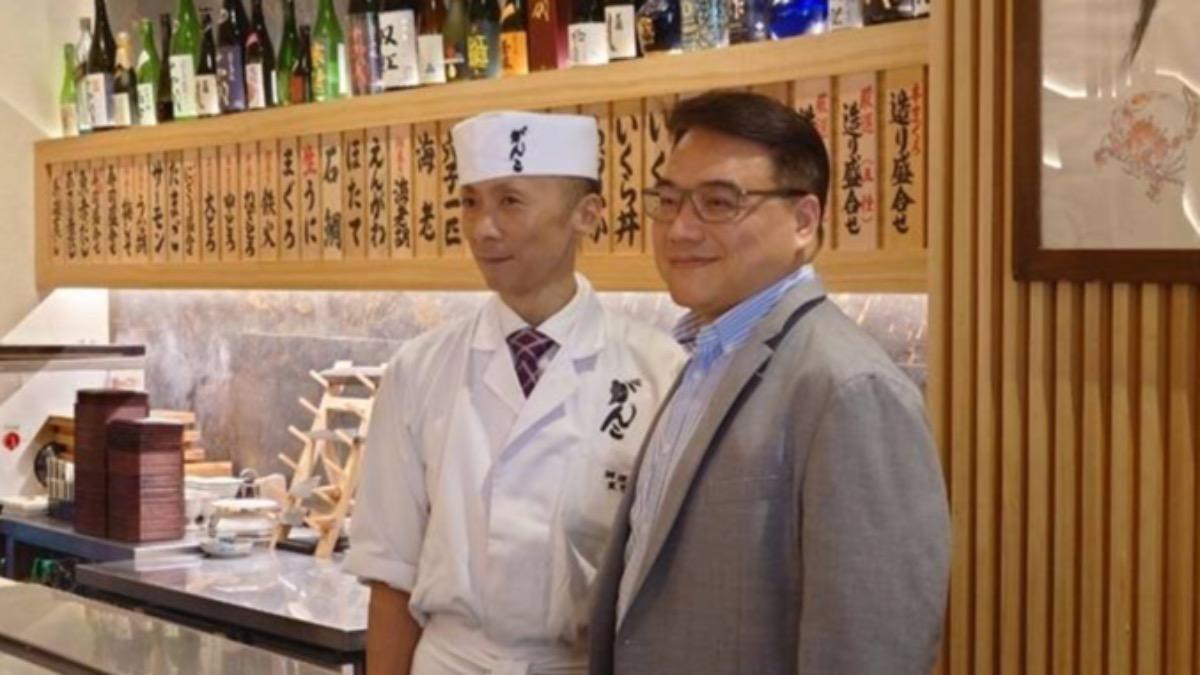 頑味餐飲集團本部長笠原隆昌(左)、總經理駱威旭(右)共同打造莞固「和食精神」。(圖/莞固和食提供)