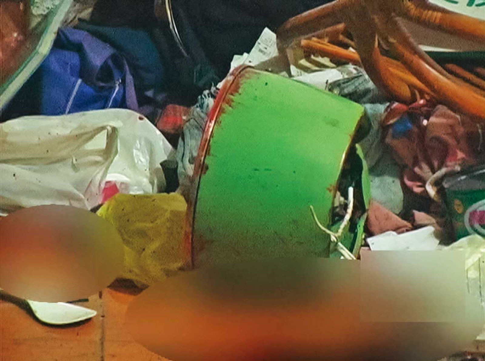 李月桂酒後與丈夫起口角，竟用電鍋（圖）狂砸丈夫的頭。（圖／東森新聞提供）