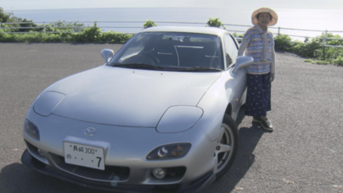 阿嬤將於12月道別愛車。（圖／翻攝自長崎放送YT頻道）