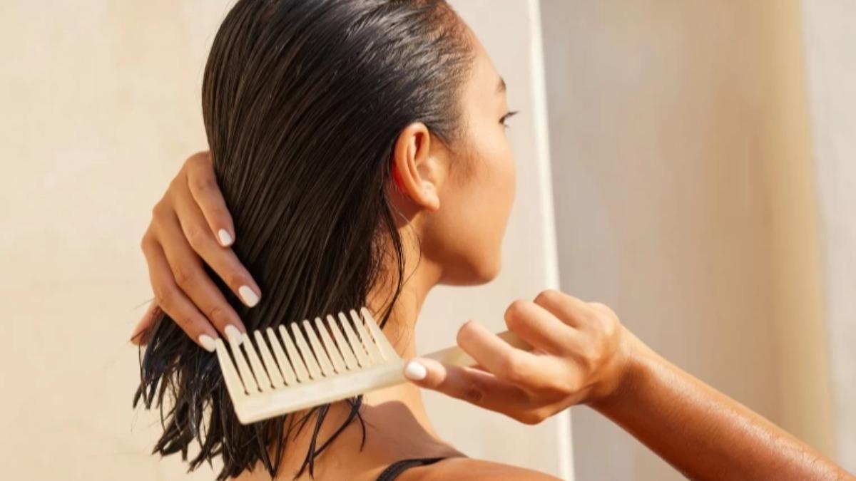 使用適當的護髮產品可改善白髮。(示意圖/shutterstock達志影像)