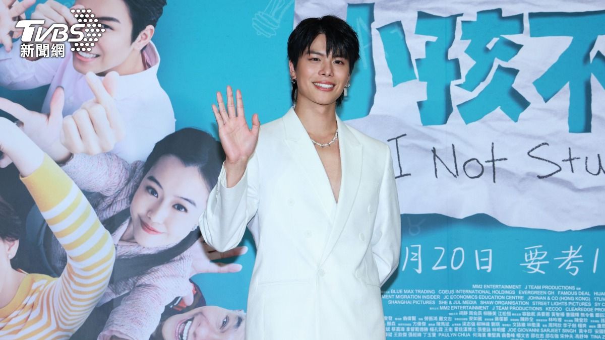 新加坡男星容啟航被封「新加坡許光漢」。(圖/趙世平攝)