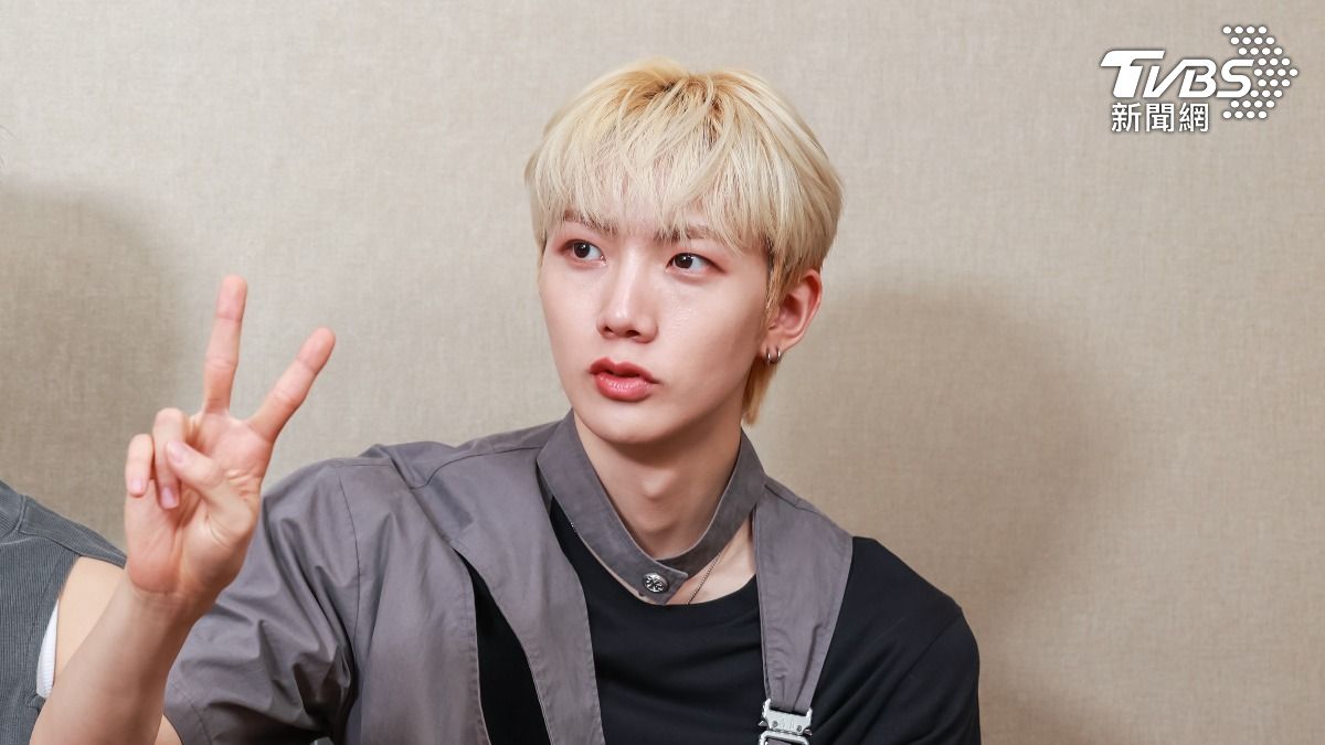 Hyunbin猜對台灣中秋節會烤肉。（圖／趙世平攝）