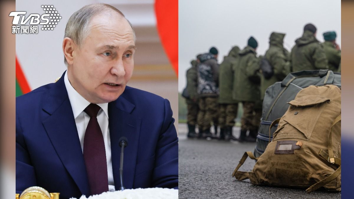 普欽第3度增兵!俄軍現役軍人達150萬 世界第二僅次中國